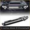 Buy cheap For Land Rover Defender 2020-2024 Luminous Grille Car Front Grid Strong Dynamic Flowing Day Running Light from wholesalers