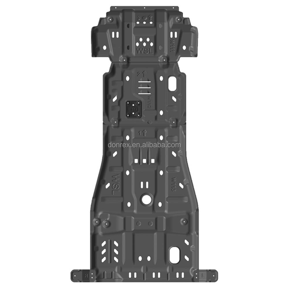 ISUZU Mux 4x4 Underbody Protection Magnalium 4wd Bash Plates