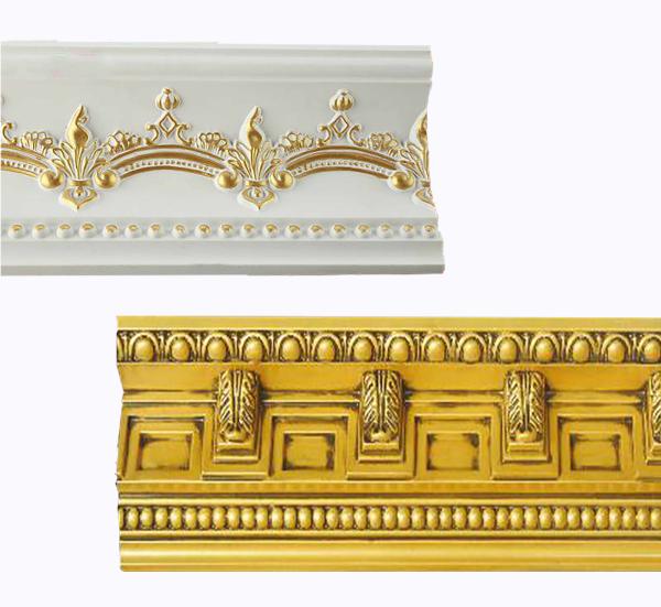 Buy cheap Decorative Cornices Fireproof Polyurethane Molded Products from wholesalers