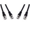 Buy cheap Black BNC Male To Male RF59 Cable Wiring Harness from wholesalers
