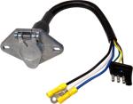 Buy cheap Round To Flat Trailer Light Connector Wiring IATF16949 Certification from wholesalers
