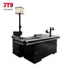 Buy cheap Customized Supermarket Checkout Counter With Stainless Steel Table from wholesalers