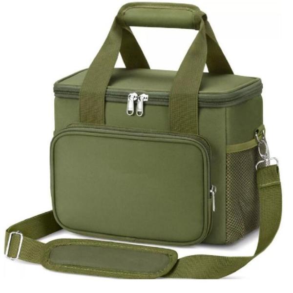 Buy cheap Dual Compartment Insulated Cooler Bags Food Delivery Lunch Bag from wholesalers