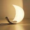 Buy cheap Minimalist moon lamp bedroom table lamp Italian designer creative table light from wholesalers