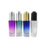 Buy cheap custom15ml glass dropper bottle high-grade set empty colorful glass thick bottom dropper from wholesalers