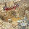 Buy cheap Modular 30pcs/8h Dia300mm 320KN Hydraulic Pile Breaker from wholesalers