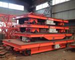 Motorized Steel Ladle Transfer Cart Anti Heat Heavy Duty For Steel Plant