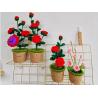 Buy cheap New Creative Luxury Handmade Crochet Knitting Plants Flowers Handicraft Home Decorations Crochet Flower from wholesalers
