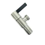 1/8 Faucet Angle Valve Brass SS304 SS201 Kitchen Angle Valve For Sink