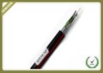Non Metal Outdoor Fiber Optic Cable , Loose Tube Steel Tape Armoured Cable