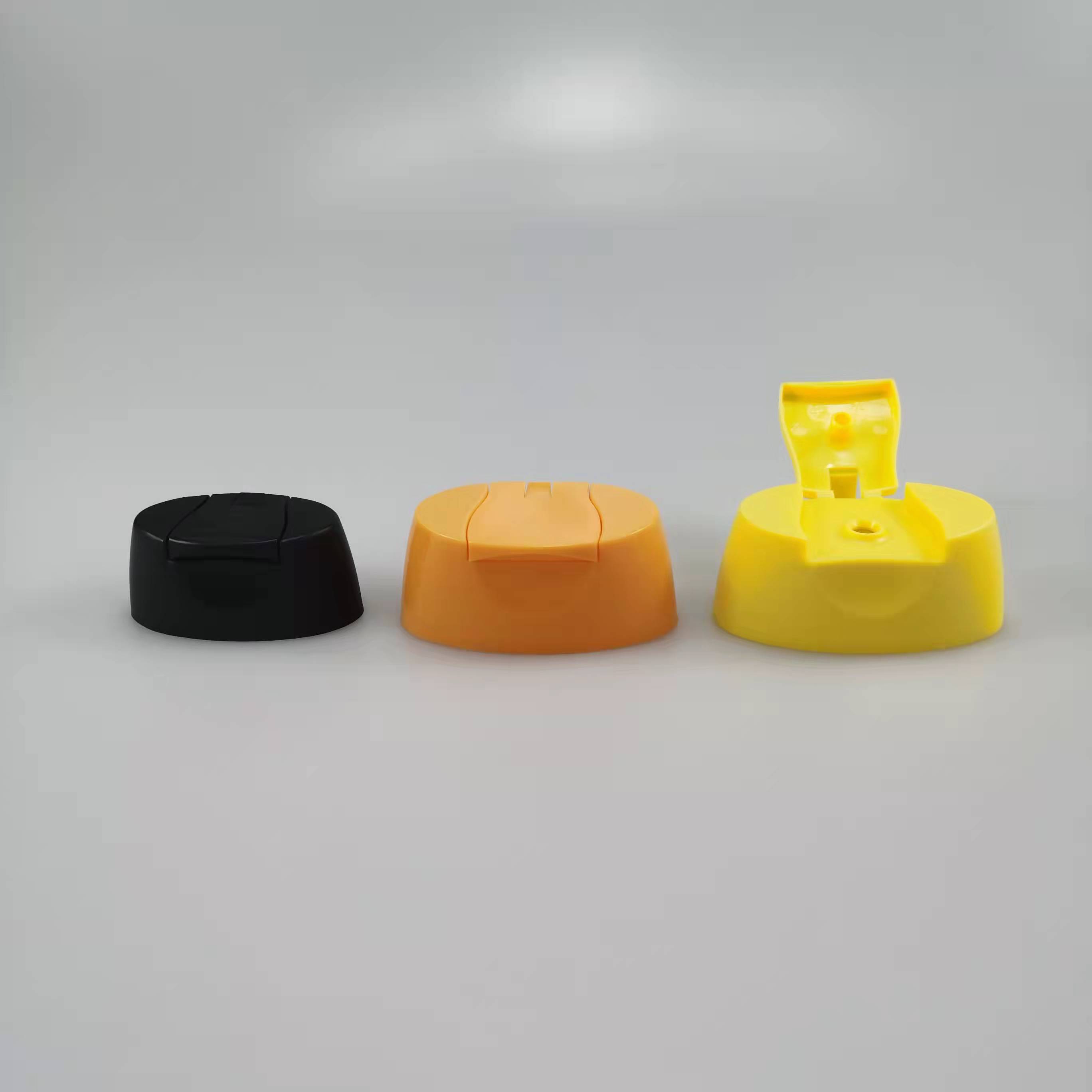 Custom Order Plastic 200ml 400ml Flip Top Lid Body Lotion Bottle Cap for Baby Hair Shampoo