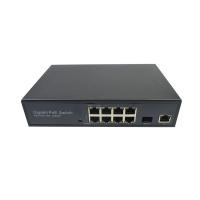 Buy cheap Unmanaged Gigabit Fiber Optic POE Switch 8Port+1Ge Uplink+1 SFP AC Input 100 product