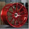 Buy cheap Custom 18 19 20 21 22 inch red finish forged alloy car wheel rim from wholesalers