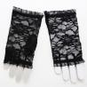 Buy cheap Adults Sexy Hollow Fingerless Lace Gloves , Mesh Short Fingerless Gloves from wholesalers