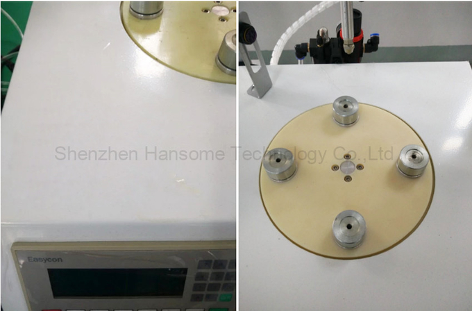 High-Speed LED Bulb Glue Dispenser with 4 Stations & Text Programmer 0