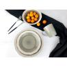 Buy cheap Graceful Full Set Ceramic Dinnerware Sets Cut Edge Shape High Temp Firing from wholesalers