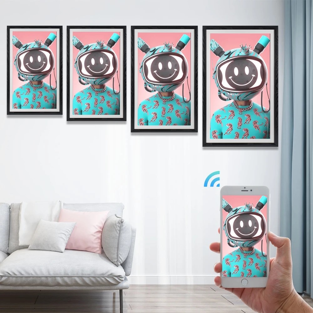 21.5 24 27 32 Inch Digital Photo Frame 1920 X 1080 For Home Wall Mount