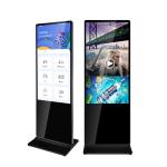 4000:1 4k Lcd Advertising Player Indoor Digital Signage 400cd/m2