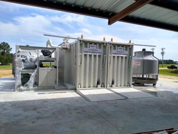 Buy cheap Compressor Lettuce Vacuum Cooler 121kw R404A Refrigerant from wholesalers