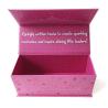 Buy cheap Luxury Printed Pink Rigid Cardboard Gift Box With Magnetic Closure from wholesalers