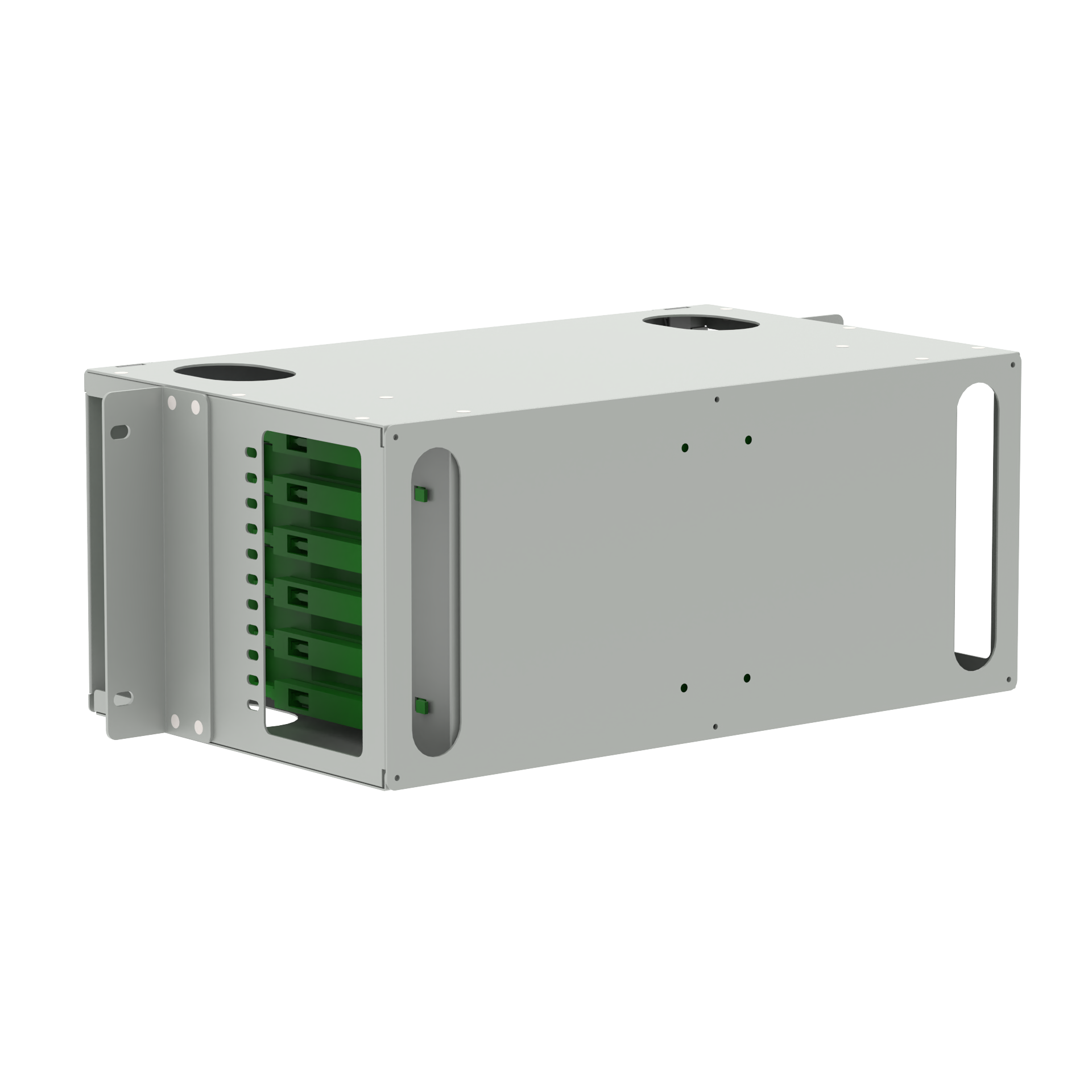 Fiber Optic Equipment E2K Type 72 Port Optic Fiber Distribution Patchpanel 5 Data Center