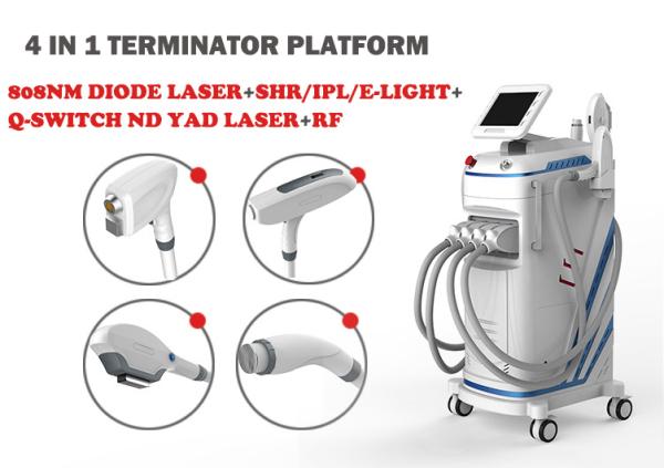 Buy cheap Multifunctional Diode Laser Hair Removal Machine 4 Handles High Performance from wholesalers