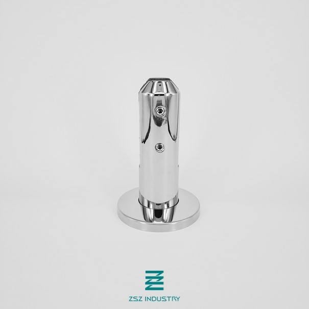 Stainless Steel Frameless Glass Spigots D48mm X H160mm For Swimming Pool