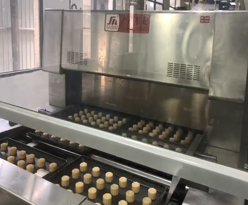 Assembly Line Equipment Moon Cake Making Machine Auto Step Cooler