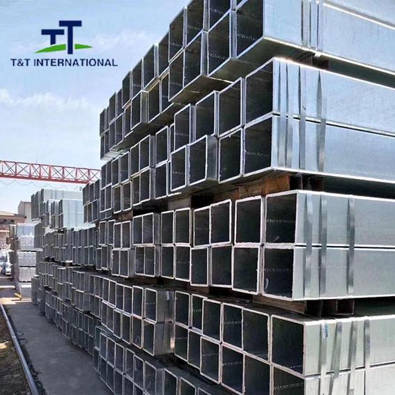 Buy cheap 1020 Galvanized Steel Square Tubing Uniformed Structure ERW Technique from wholesalers