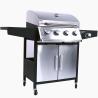 Buy cheap Outdoor Cooking Butane Gas BBQ Grill with 4 1 Burners and Stainless Steel Construction from wholesalers