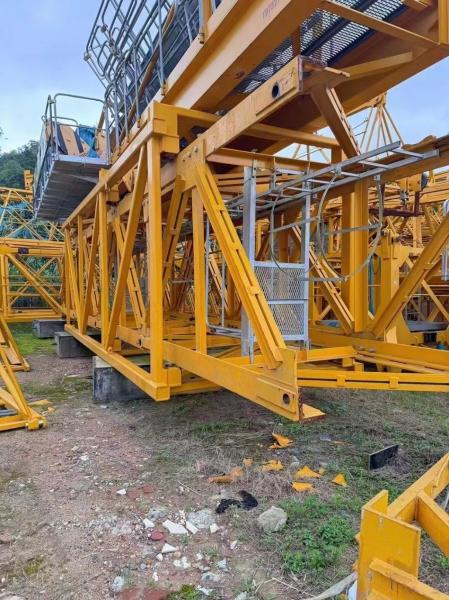Buy cheap Used Zoomlion Second Hand Tower Crane 12T Capacity Reliable Operation from wholesalers