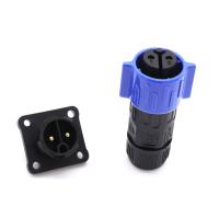 Buy cheap Male LED Light Strip Wire Connector , IP67 PA66 Circular Plug Connector product