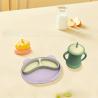 Buy cheap Ergonomic Panda Silicone 6-12 Months On The Go Suction Plate Set for Baby Feeding Essentials from wholesalers