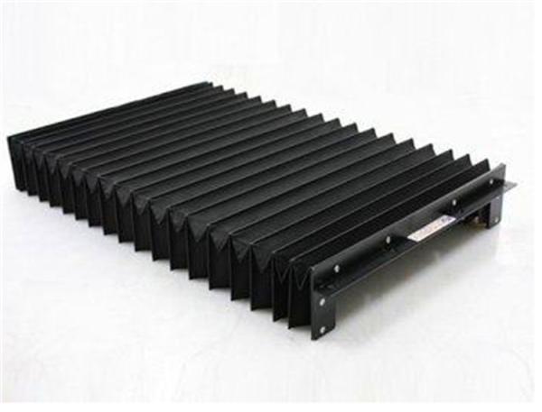 flat PVC + fibre cloth folded bellow covers for high level fiber laser cutting