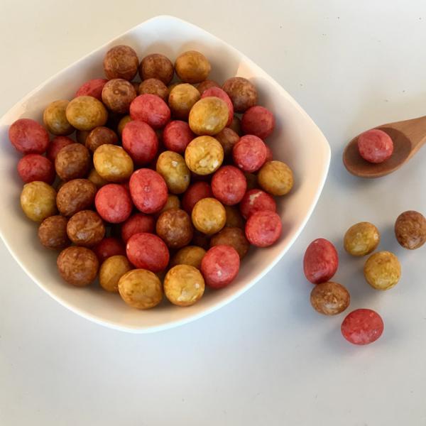 Buy cheap Non - GMO Peanuts Colorful Coated Peanut Snack With Cajun Flavor Processed Kosher Halal Healthy Snacks from wholesalers
