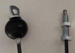 RAPID Gym Equipment Parts , Black Plastic Wire Rope For Gym Equipment