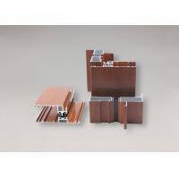 Buy cheap Anodized Wood Grain Thermal Break Aluminium Sections For Door And Window product