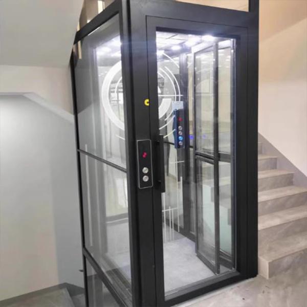 Buy cheap Single Phase Deck Floor Residential Hydraulic Elevator With Automatic Door from wholesalers