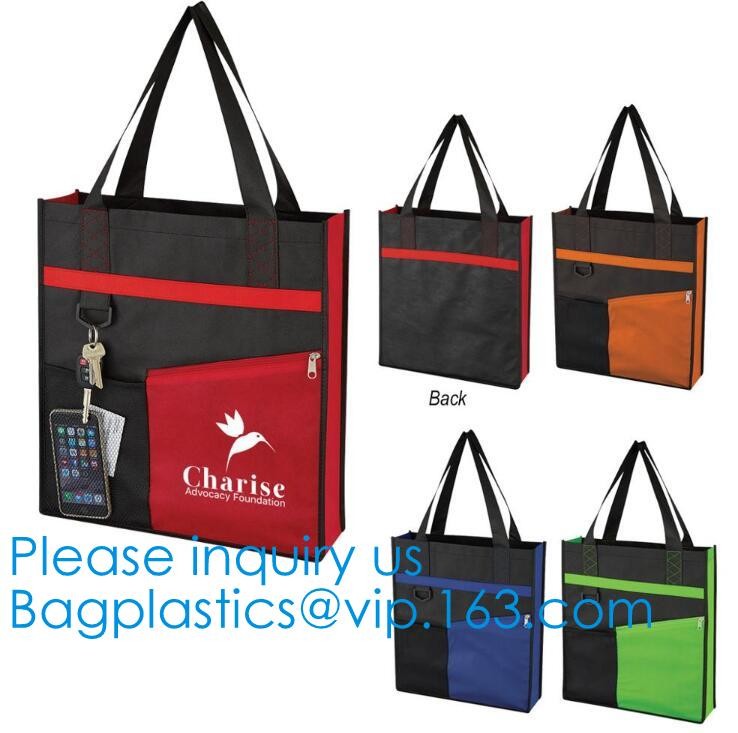 Metallic Laminated Non Woven Bag Eco-Friendly Cheap Promotional Shopping Non Woven Bag Recyclable Zip Non Woven Bag For