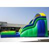 Buy cheap Commercial Inflatable Giant Jumping Water Slide Twist wave slide With Pool 18 * 8m from wholesalers