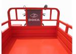 Red 150CC Motorized Cargo Tricycle , Chinese Trike Motorcycle With Light Cargo