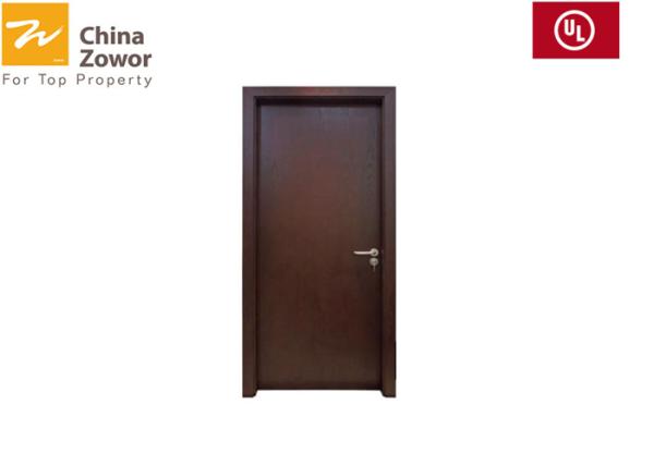 Buy cheap BS Certified HPL Finish Mahogany Wood Fire Resistant Doors For Middle-East Market from wholesalers