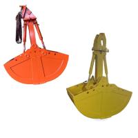 Buy cheap New design 10-15 ton excavator attachment ZX120 PC130 CAT315 clamshell bucket product