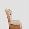 Buy cheap Other Metal Type Fabric Cover Design Lift Swivel Recliner Leisure PC Chair for Home Office from wholesalers