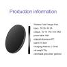 Buy cheap Simple and Fashion Design Wireless Fast Charger, Safe and High Quality Wireless Charger Pad from wholesalers