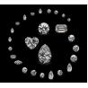 Buy cheap 4*6mm Pear Shape Diamond Moissanite Fancy Cut VVS Moissanite Gemstones from wholesalers