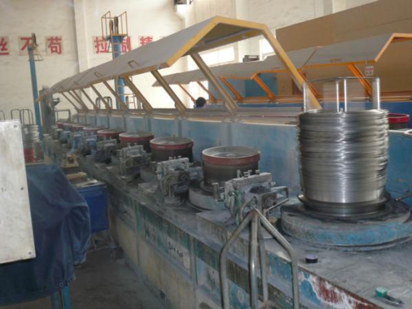 Buy cheap Electrical Stainless Steel Wire Drawing Machine With Touch Screen Control from wholesalers