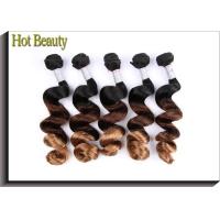Buy cheap 8A Grade 3 Tone Colored Human Hair Extensions 10"-30" Tangle Free product