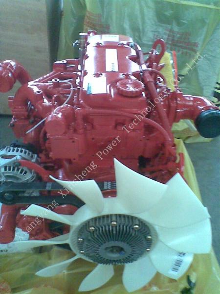 Buy cheap 4 Cylinder Cummings Diesel Engine Motor For Truck 4.5L Displacement 140HP 103KW from wholesalers