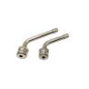 Buy cheap Brass Nickel Plated Clamp In Tire Valve TR545D Bend 60° 9.7mm Rim Hole from wholesalers